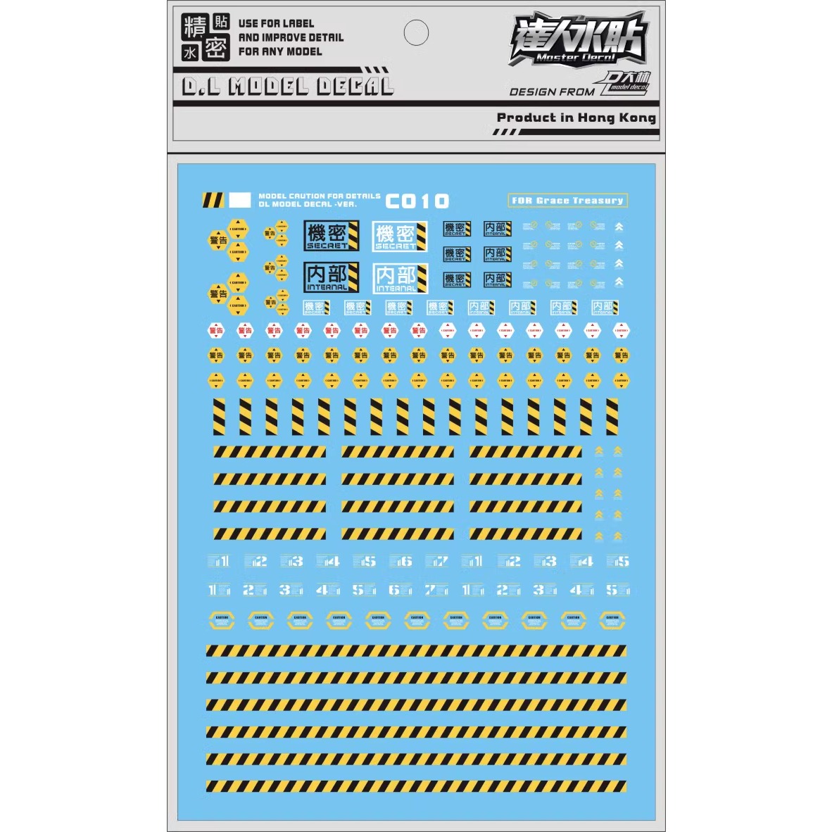 Master Decal C010 Adesivi Fluo - Bandai Gundam Hg recensione e prezzo